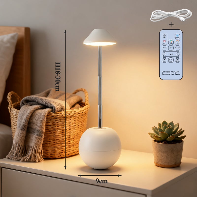 Best-Selling LED Night Light - Creative Decorative Desk Lamp with Remote Control for Bedroom and Bedside