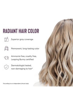Madison Reed Radiant Hair Color Kit, Medium Smoky Blonde for 100% Gray Coverage, Ammonia-Free, 9NA Pisa Blonde, Permanent Hair Dye, Pack of 1  - Image 3