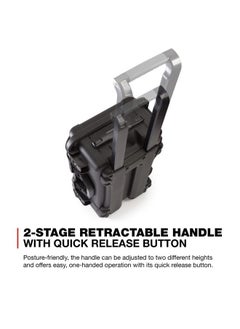 Nanuk Wheeled Series 935 Lightweight NK-7 Resin Waterproof Protective Case and Foam Insert - Black  - Image 2