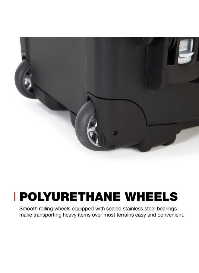 Nanuk - Wheeled Series 935 Lightweight NK-7 Resin Waterproof Protective Case and Foam Insert - Black - Image 1