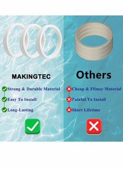 Generic Universal Tire Replacement Parts for Polaris Pool Cleaners 180, 280, 360, 380, C10, C-10 (3 Pack) - Compatible and Durable Pool Cleaner Accessories.  - Image 5