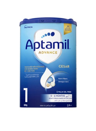 Advance Cesar 1 Infant Formula Milk From 0-6 Months, For C-Section Born Babies, Easy To Use Pack