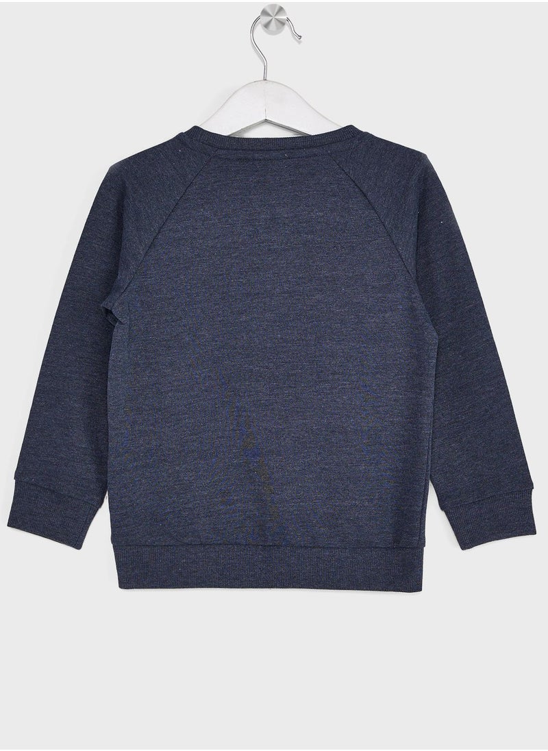 NAME IT - Kids Dinosaur Sweatshirt - Image 1