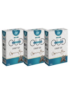 ALIF NATURALS Oud Al Burhan Organic and Handmade Soap for Face and Body Cleanser |125g| Pack of 3  - Image 1