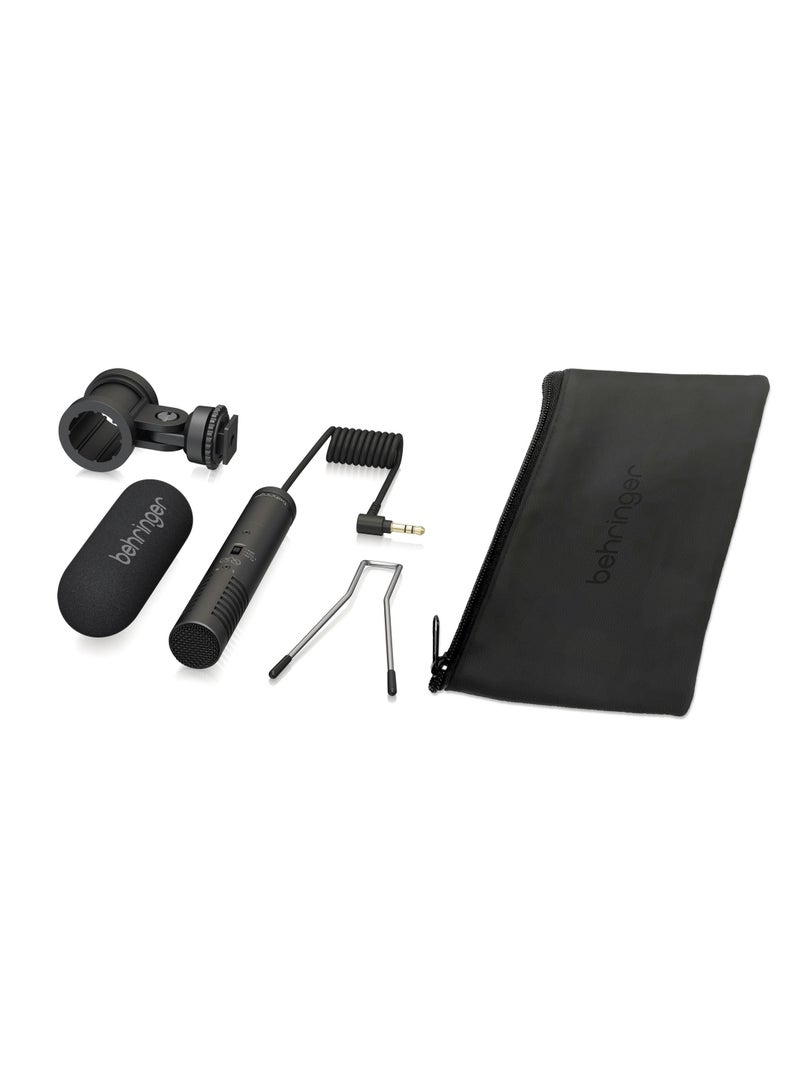 Behringer Microphone Condenser Dual Capsule X-Y for Video Camera Applications
