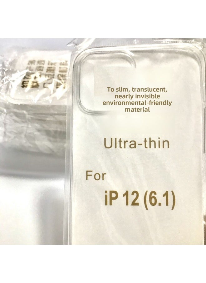 Generic - For IPhone 12 Mobile Phone Case IPhone 11 Transparent TPU Soft Case XR Mobile Phone Case X Ultra-thin XSMAX Glue 13Pro-Color:Ultra-thin-Applicable Model:iPhoneXsMAX - Image 1
