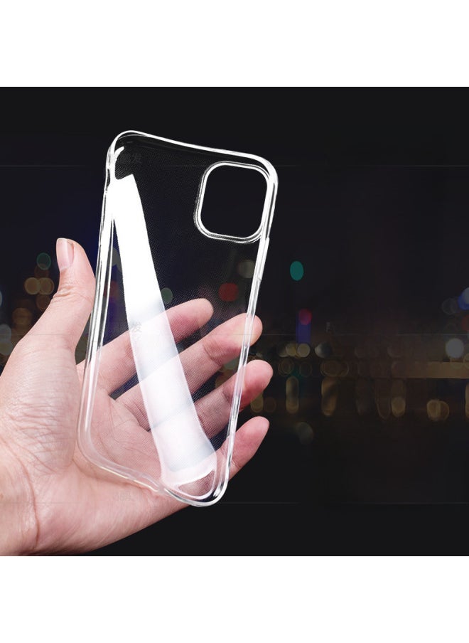 Generic - For IPhone 12 Mobile Phone Case IPhone 11 Transparent TPU Soft Case XR Mobile Phone Case X Ultra-thin XSMAX Glue 13Pro-Color:Ultra-thin-Applicable Model:iPhoneXsMAX - Image 1