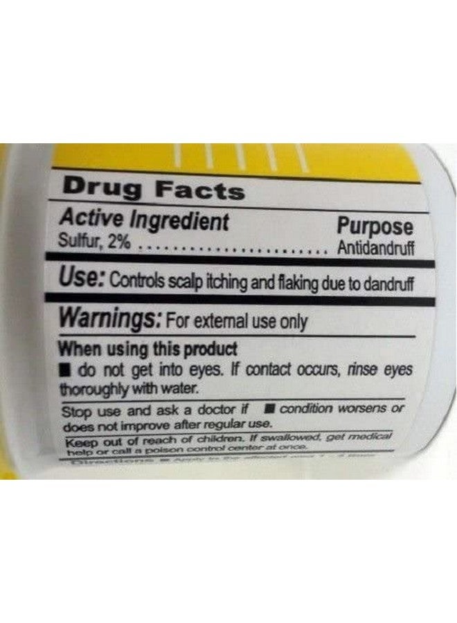 Sulfur 8 Medicated Regular Formula Antidandruff Hair And Scalp Conditioner 2 Ounce - Image 2