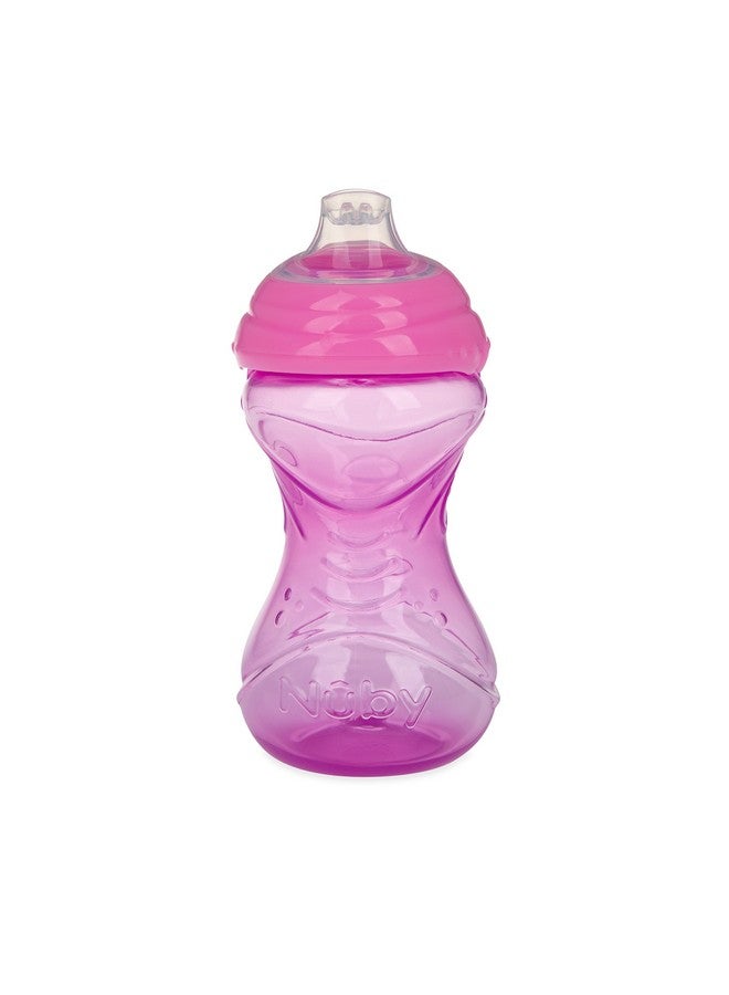 نوبي كوب شرب سهل الإمساك من نوبي كليك إت، فوهة ناعمة مانعة للانسكاب، للبنات - (عبوة من 3 قطع) 10 أونصة - 6 أشهر فأكثر - Image 3