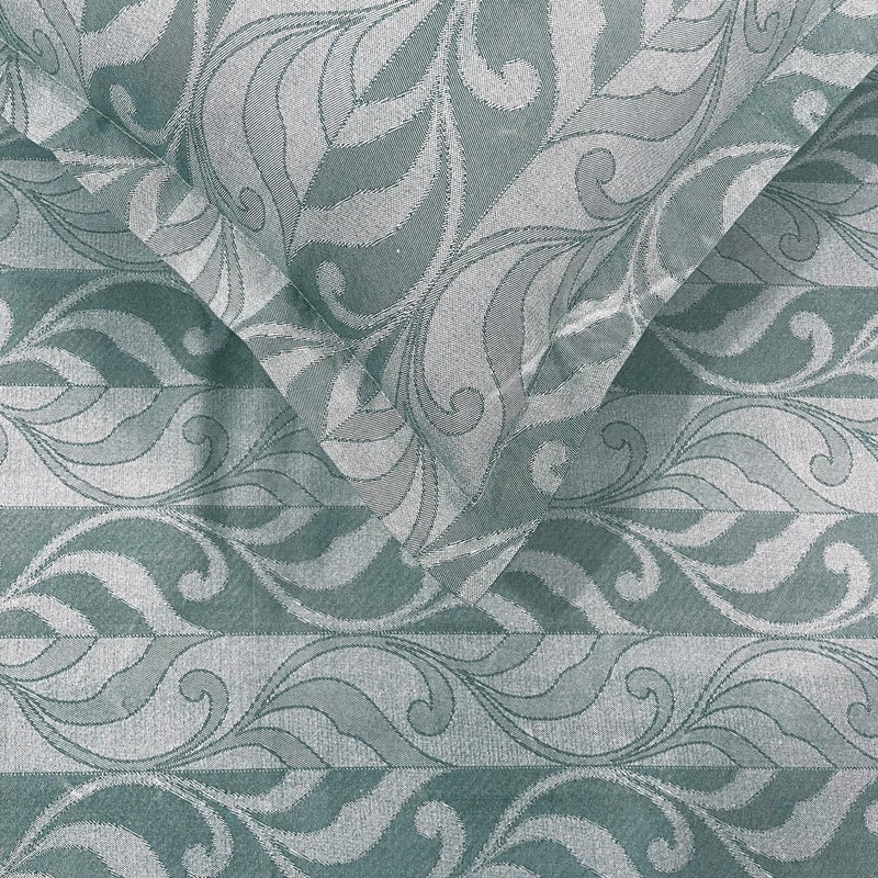 Swayam Ananda King Size 210TC Bedsheet Set with Pillow Covers -Blue Abstract Design, 100% Pure Cotton - Image 2