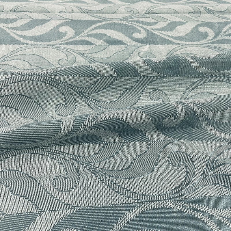 Swayam Ananda King Size 210TC Bedsheet Set with Pillow Covers -Blue Abstract Design, 100% Pure Cotton - Image 4