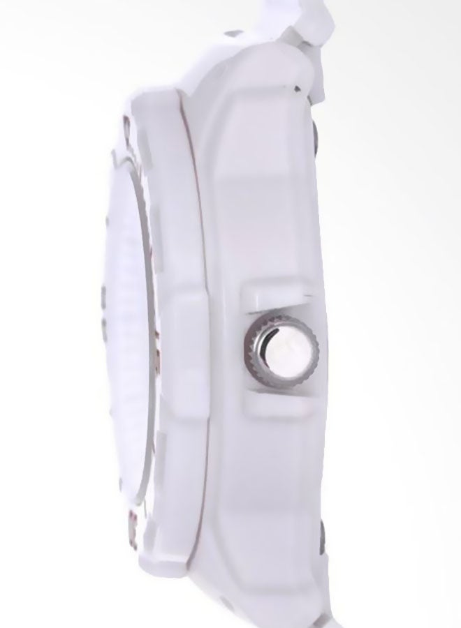 CASIO Women Water Resistant Resin Analog Watch LRW-200H-7E2VDF - 39 mm - White - Image 3