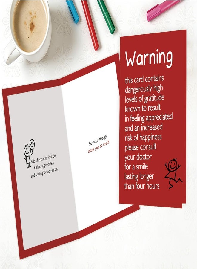 Londue Thank You Card with Humor, Funny Appreciation Card, Thank You Gift for Coworker Teacher Boss Friend, Humor Gratitude Card - Image 5