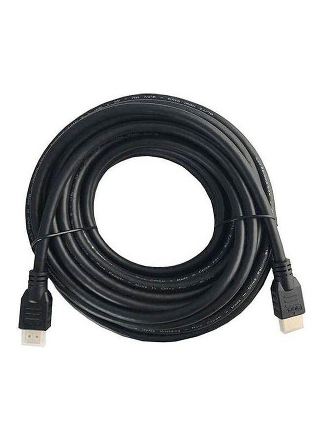 أيسر كابل اتش دي ام اي 10 متر  | سلك طويل عالي السرعة مع Ethernet ARC 3D | شاشة تلفزيون عالية الدقة 1080 بكسل لجهاز PS4 وXbox One Sky HD وأجهزة الكمبيوتر المحمول وشاشة الكمبيوتر CCTV  - Image 1
