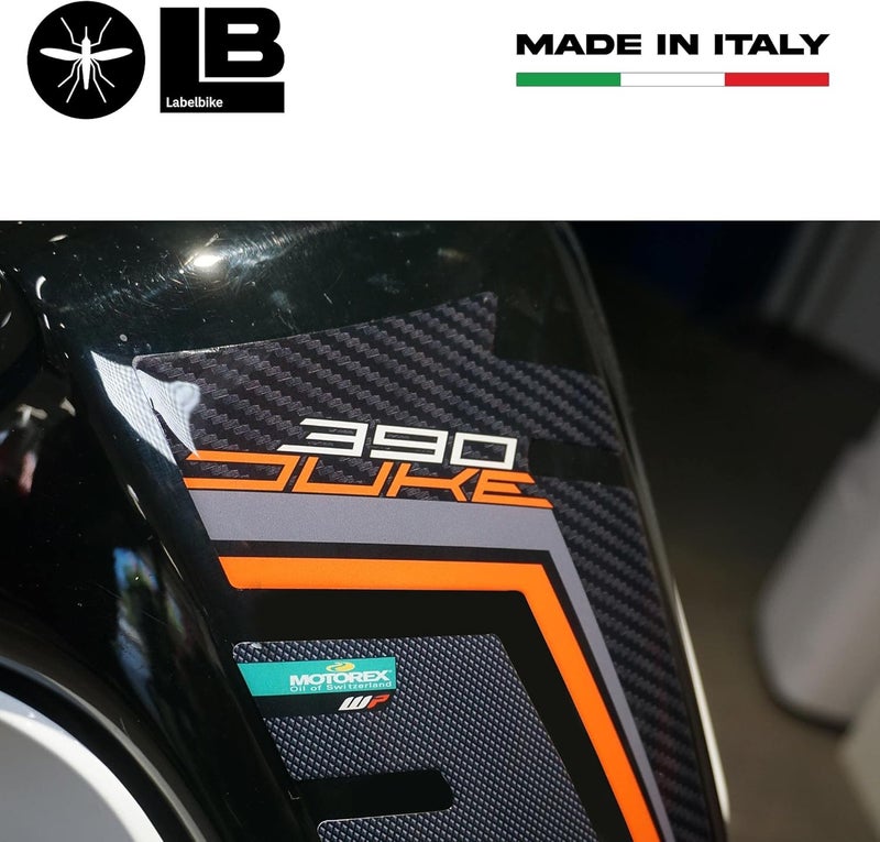 labelbike 3D Sticker Motorcycle Tank Pad for KTM Duke 390 (2017-2021) - Image 4