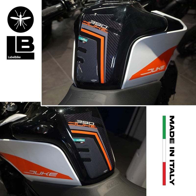 labelbike 3D Sticker Motorcycle Tank Pad for KTM Duke 390 (2017-2021) - Image 3