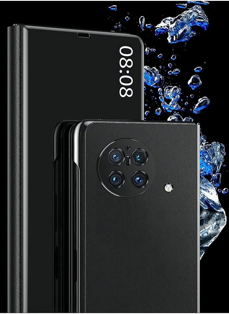 Generic - Compatible With Vivo X Fold Clear View Flip Case Anti-Scratch and Shockproof Protective Shell Folding Protective Case for Vivo X Fold - Image 1