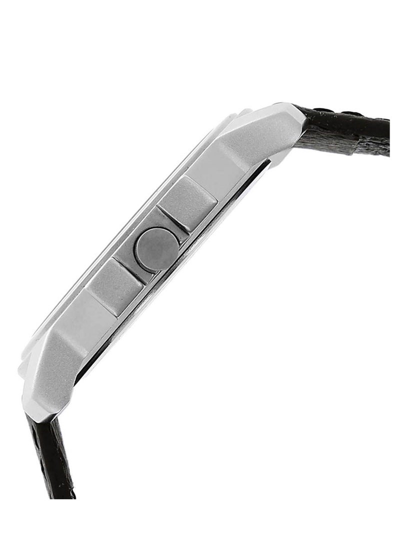 fastrack Fastrack Quartz Analog Black Dial Leather Strap Watch for Guys  - Image 3