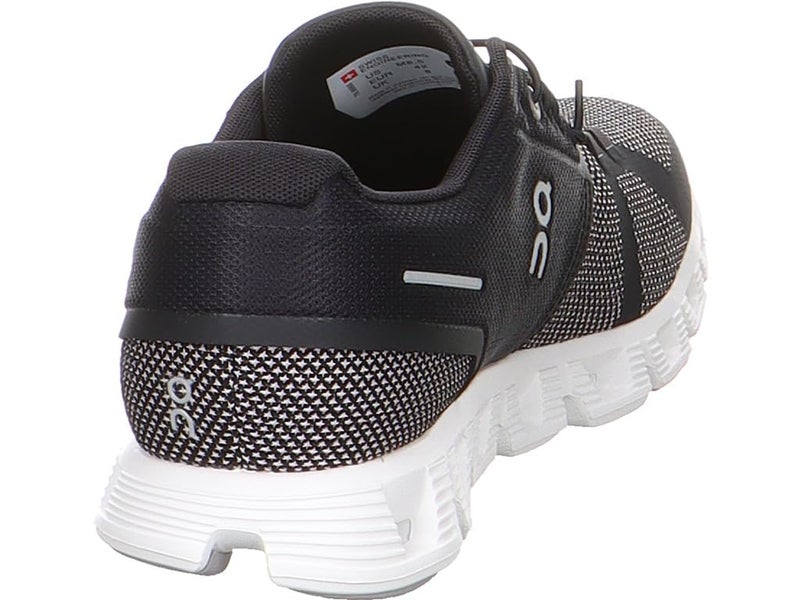 ON Men's Cloud 5 Combo Running Shoes, Black/Alloy, 9 - Image 3