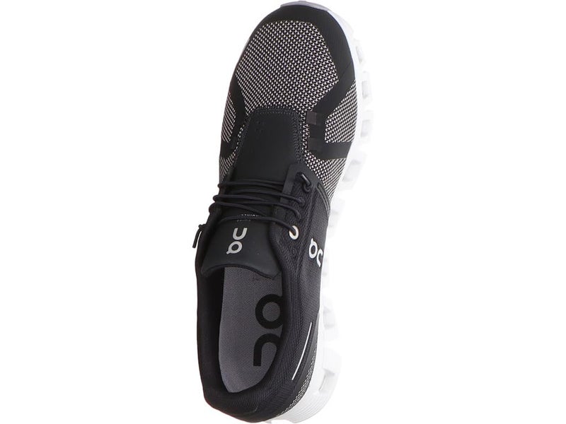 ON Men's Cloud 5 Combo Running Shoes, Black/Alloy, 9 - Image 4