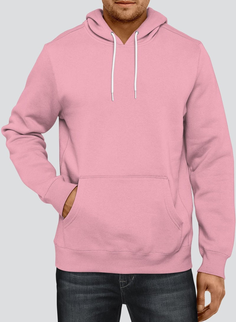 InkMASH Premium Hoodie - Pastel Pink - Made in UAE - Unisex - Image 1