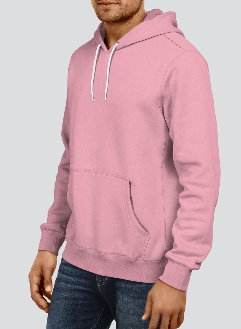 InkMASH Premium Hoodie - Pastel Pink - Made in UAE - Unisex - Image 2