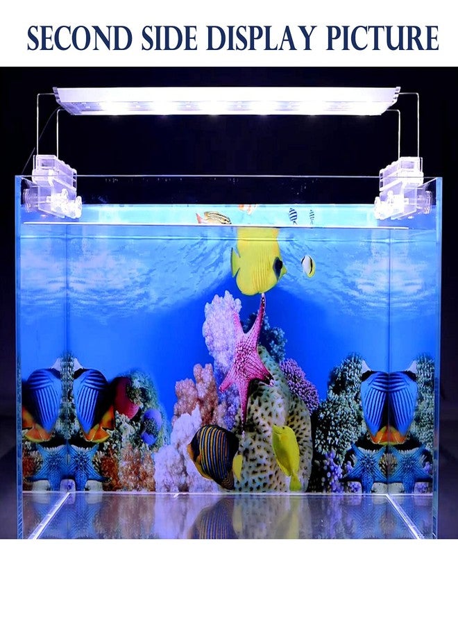 ELEBOX Water Plants Aquarium Background Poster HD Fish Tank Background Decorations Landscape 2 Sided 16"x 40" - Image 5