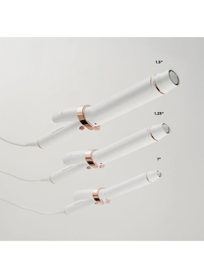 T3 SinglePass Curl X Extra-Long Barrel 1", 1.25", 1.5" Curling Iron with 9 Heat Settings and Ceramic Barrel for Fast Styling and Lasting Results on All Hair Types - Image 5