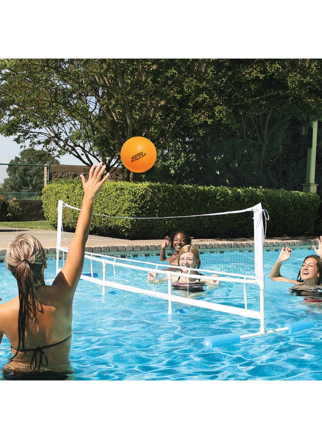 Poolmaster لعبة كرة الماء وكرة الريشة سوبر كومبو من بول ماستر، أزرق/أبيض/أزرق، مقاس واحد - Image 4