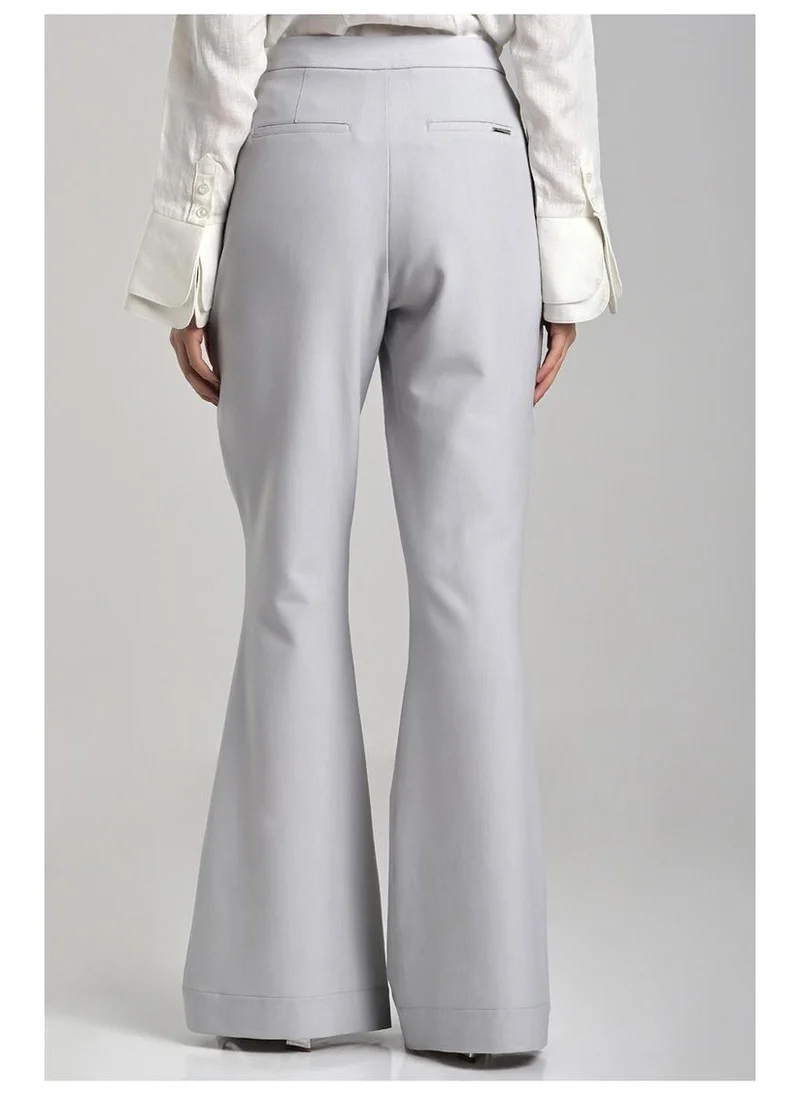 Carmen Steffens  Gray Tailored Flare Pants for Women | Best Price UAE