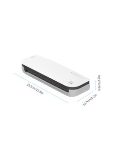OSMILE OSMILE SL289 Desktop Laminator Machine Set, A4 A5 A6 Size Hot And Cold Laminating Machine 2 Roller System 9 inches Max Width Suitabe for A4/A5/A6 Laminating Pouches for Home Office School Supplies  - Image 2