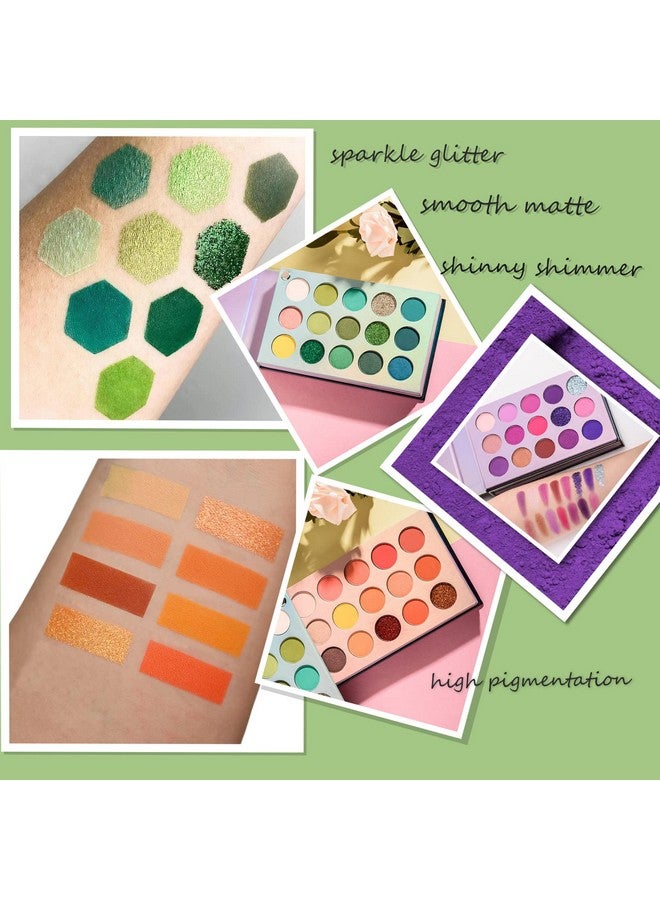 MYUANGO MYUANGO Color Board Eyeshadow Palette - Highly Pigmented 60 Shades Matte Shimmer Glitter Vegan Makeup Palette for Beginners - Waterproof, Blendable, Long-Lasting - Cruelty-Free - Image 3