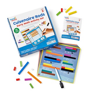hand2mind Cuisenaire Rods Early Math Activity Set, Math Rods, Place Value Manipulatives, Montessori Math Materials, Kindergarten Math Manipulatives, Kid Learning Activities, Math Classroom Must Haves - pzsku/Z293F30497A805399BA84Z/45/1749324519/b124ea4e-6229-45aa-b439-4d1bfb3e6660