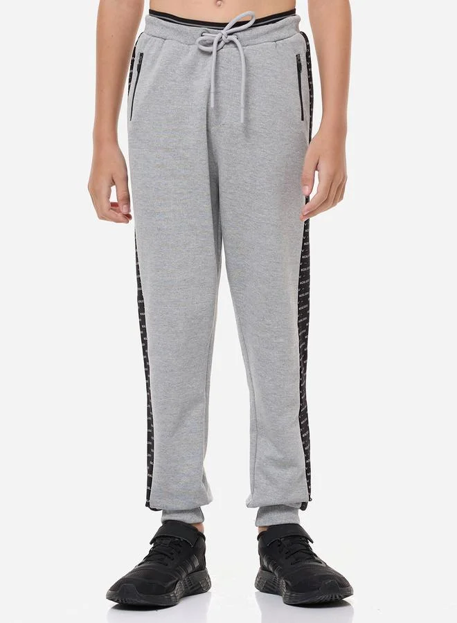 victor and jane Slogan Print Regular Fit Hoodie & Joggers Set by Styli