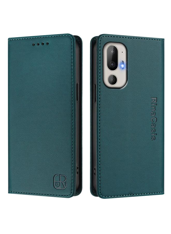 اس-توب جراب لهاتف HTC U24 Pro RC01، جراب هاتف جلدي مزدوج الطي مزود بخاصية الشفط المغناطيسي بتقنية RFID - Image 2