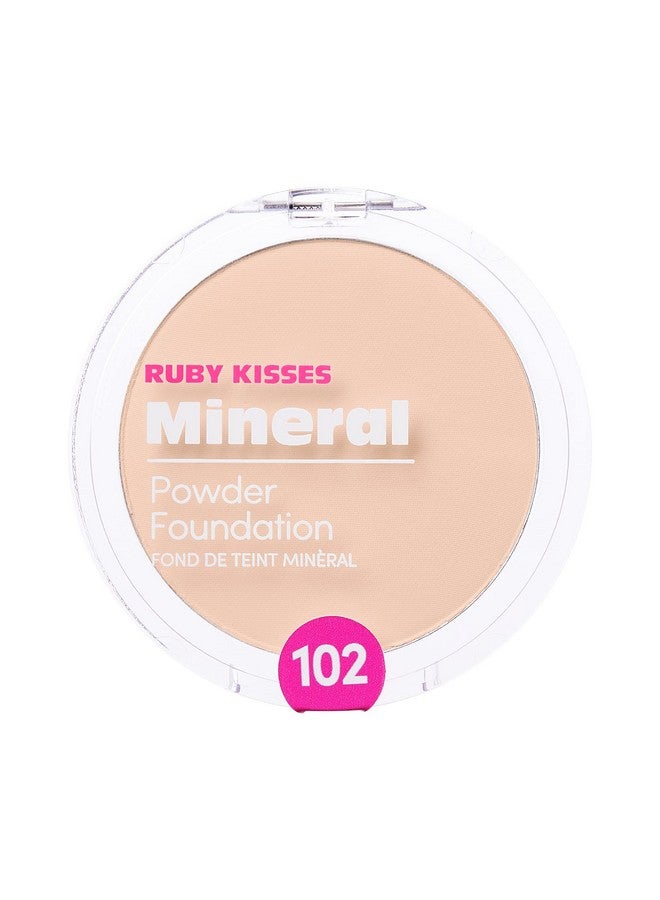 روبي كيسيز بودرة أساس معدنية مضغوطة بتغطية متوسطة إلى كاملة ولمسة نهائية طبيعية 0.35 أونصة (بورسلين عادل) - Image 2