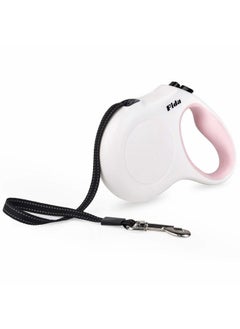 fida Retractable Dog Leash, 16 ft Dog Walking Leash for Small Dogs up to 26lbs, Tangle Free, White  - Image 2