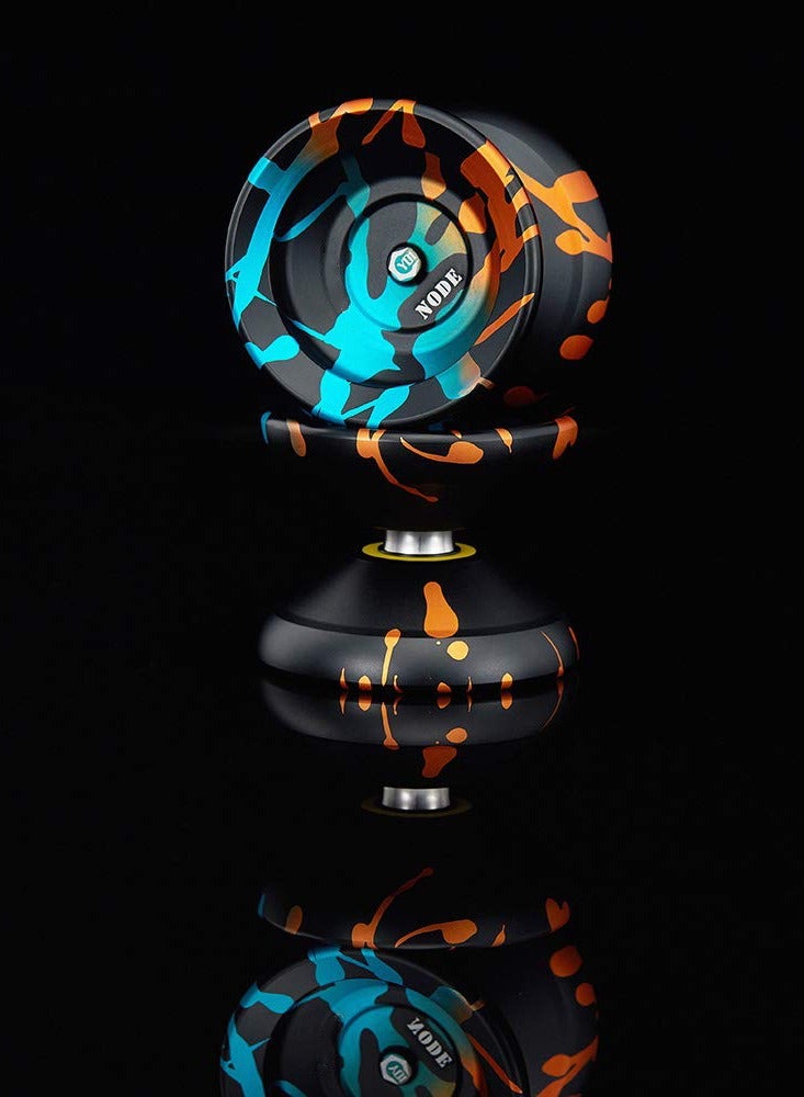Y01 Professional Unresponsive Yoyo with 10 Ball Stainless KK Bearing, Long Spin Time, Ideal for Advanced Players and Beginners, Includes Glove Bag and 5 Yoyo Strings.