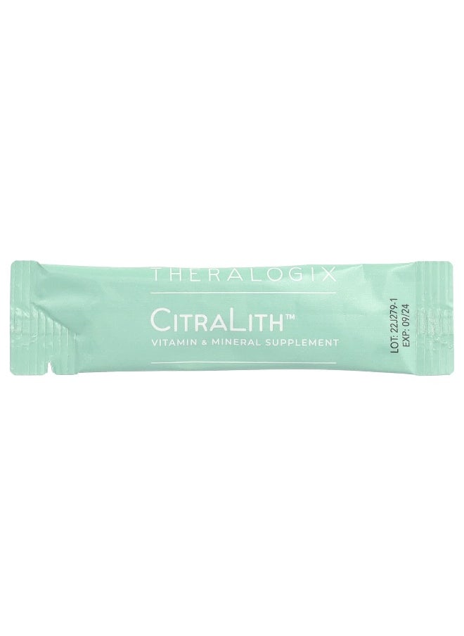 Theralogix Theralogix, Citralith, Vitamin & Mineral Supplement, 180 Packets, (2.45 g) Each  - Image 3