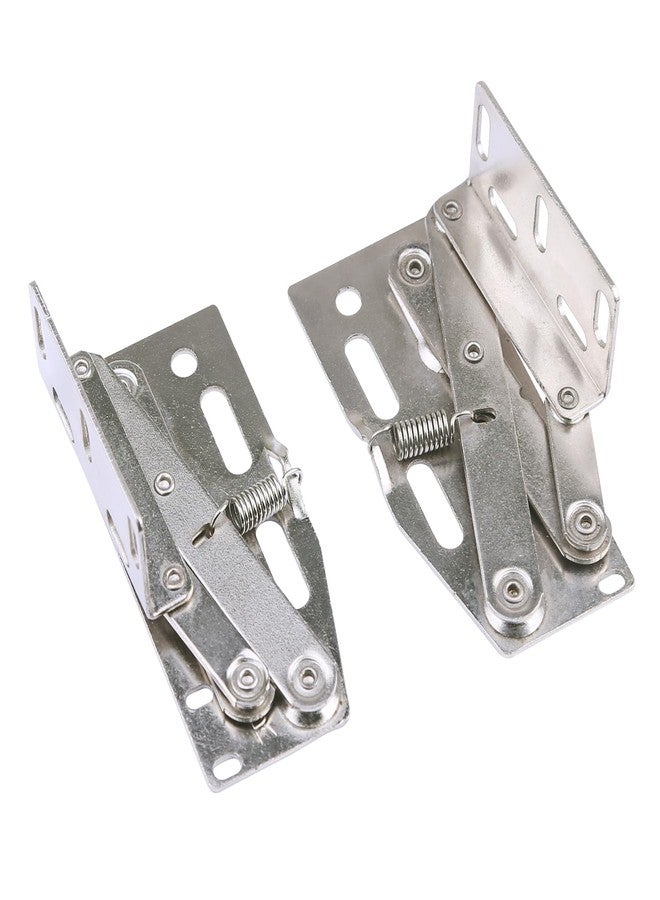 Baudelun 14 Inch Kitchen Sink Front Tip-Out Trays for Under Sink Cabinet in Kitchen and Bathroom, Includes Two Pairs of Hinges and Mounting Screws, 2 Pack, White - Image 2