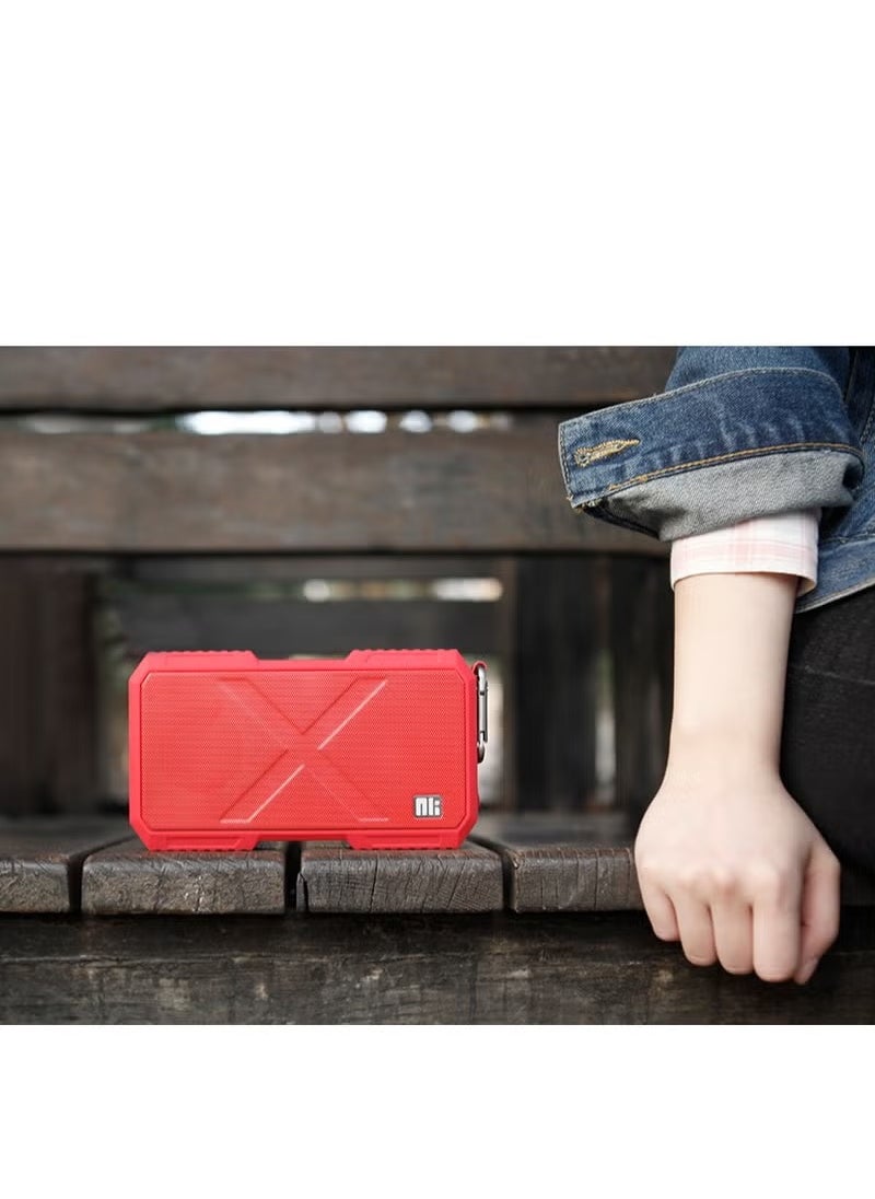 Nillkin - Nillkin X-Man X1 Waterproof Portable Bluetooth Speaker - Red - Image 1