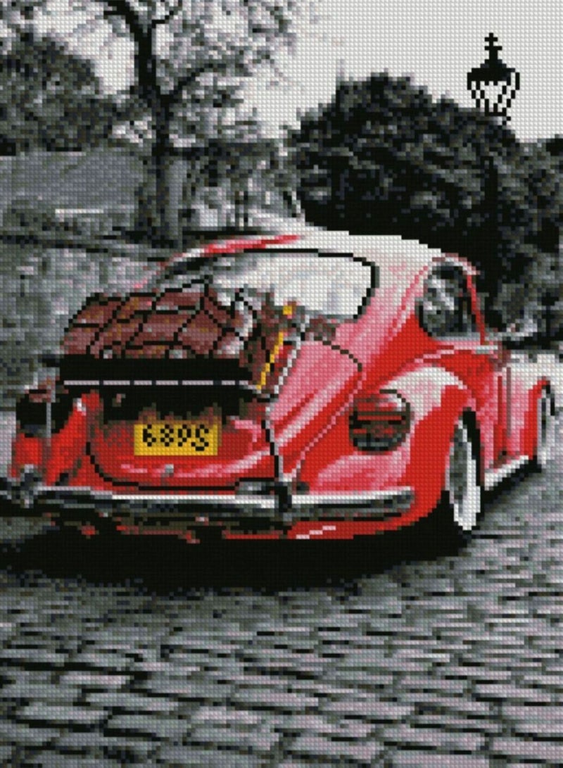 استراتيجية لوحة فنية بألماس دائري خماسي الأبعاد يمكنك صنعها بنفسك متعدد الألوان - Image 1