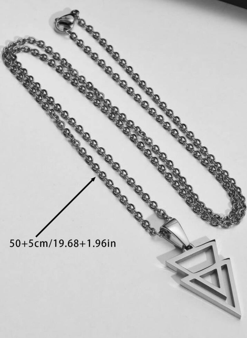 Elegant Stainless Steel Necklace For Men - Image 2