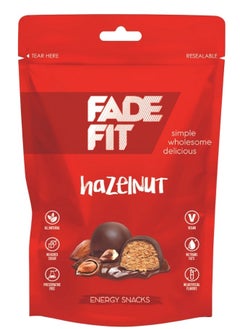 Fade Fit Energy Snack Hazelnut No Added Sugar 45 gm All Natural Vegan-friendly 