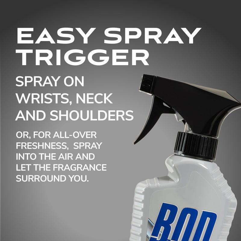BOD man Fragrance Body Spray, Iconic, 8 fl oz - Image 3