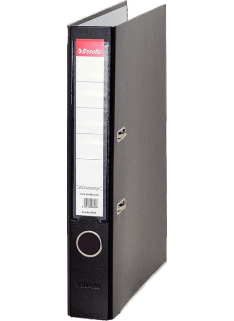 Esselte Büro Eco Narrow Plastic Folder Black 5-Piece  - Image 1