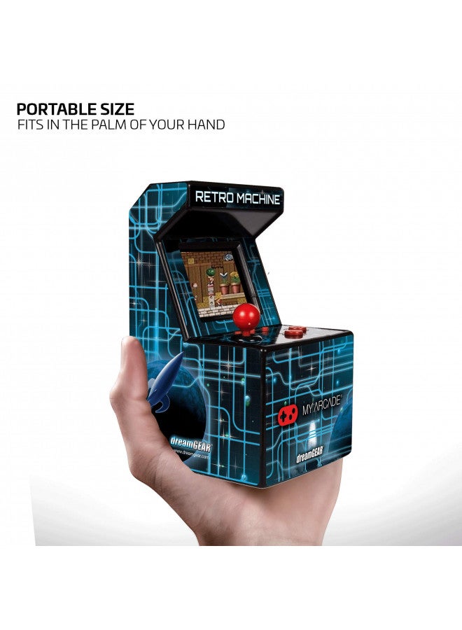 dreamGEAR My Arcade Retro Machine Playable Mini Arcade: 200 Retro Style Games Built In, 5.75 Inch Tall, Powered by AA Batteries, 2.5 Inch Color Display, Speaker, Volume Control - Image 2