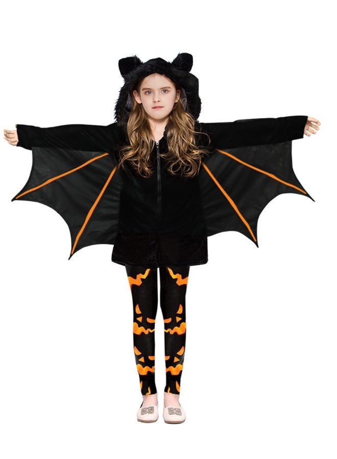 Children's Clothing Bat Cloak Clothes Party Costume 130cm