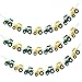 FRECI 3pcs Tractor Banner Felt Bunting Banner Garland Sign Baby Shower Boy Birthday Party Indoor Outdoor Decor - Image 2