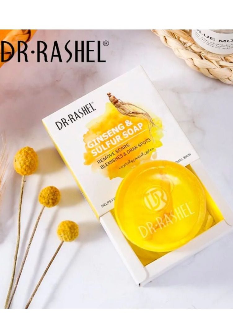دكتور راشيل صابون بخلاصة الجنسنج والكبريت 100جرام - Image 1